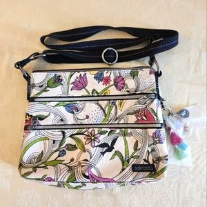 Sakroots Coated Canvas Crossbody Handbag NWT